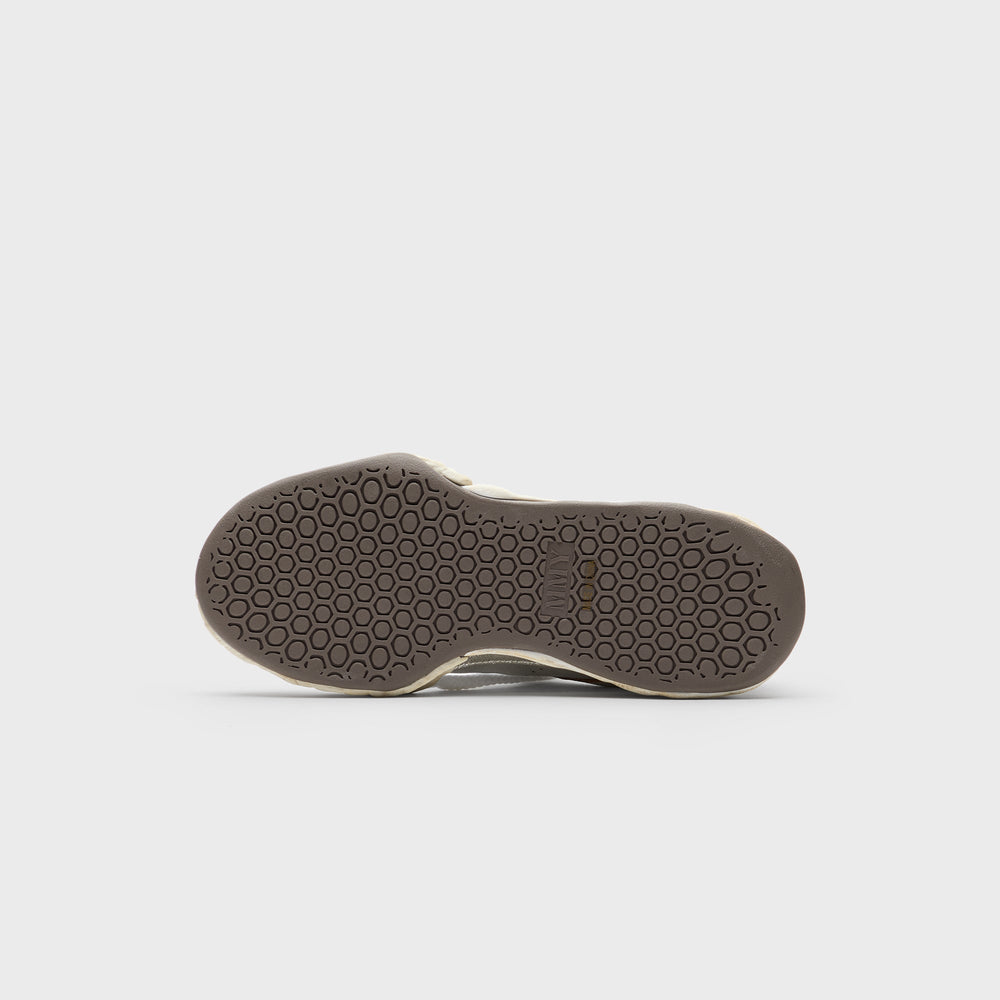 Mihara Yasuhiro Herbie Original Sole Wrinkled Leather Low Top Sneaker | Kith Silver