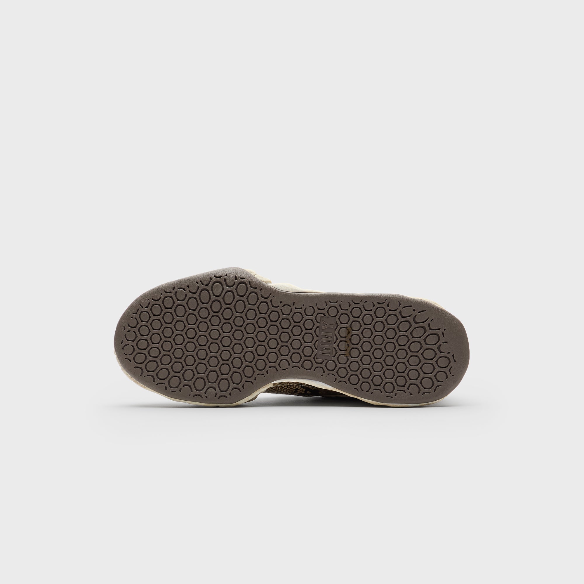 Mihara Yasuhiro Herbie Original Sole Printed Python Leather Low Top Sn | Kith Natural