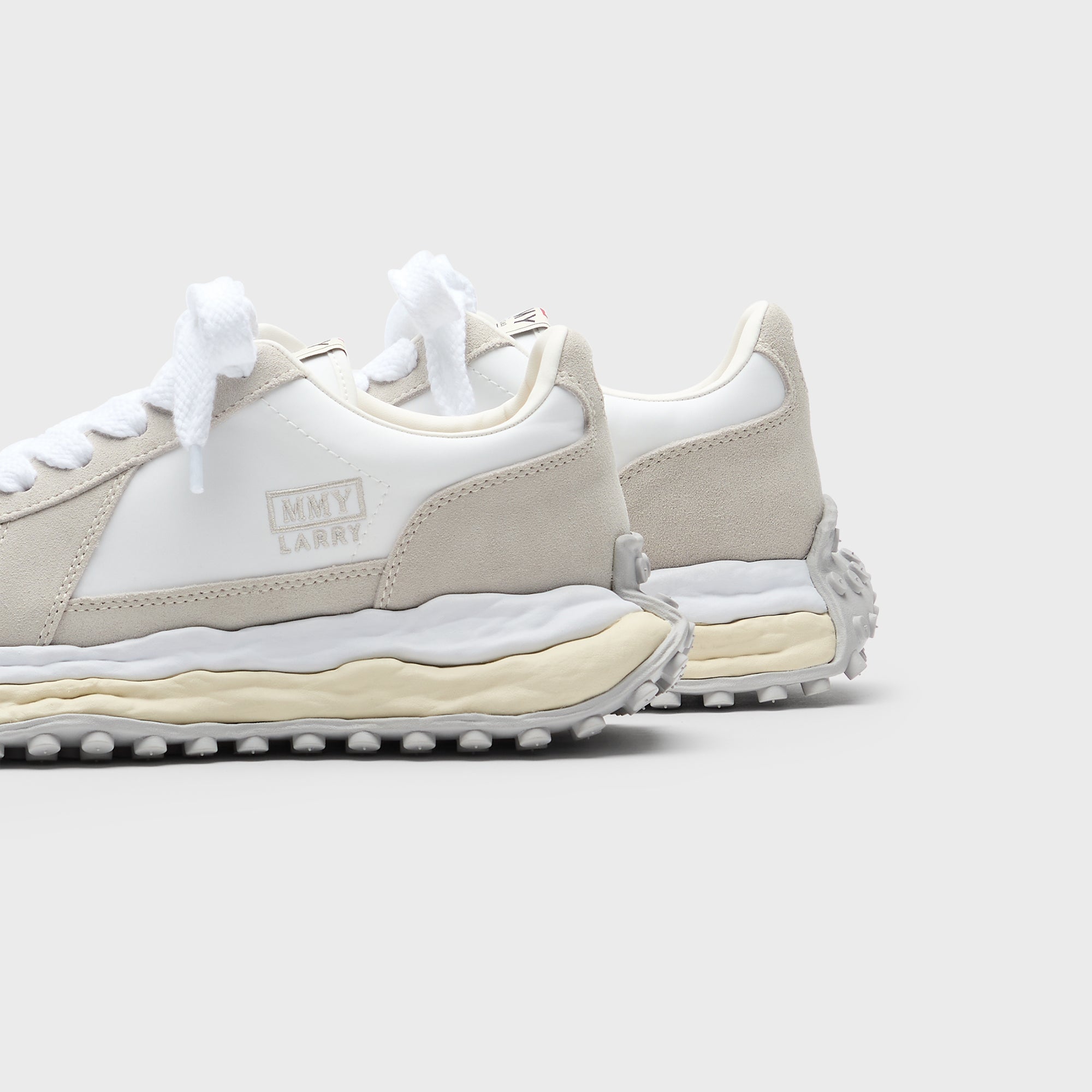 Mihara Yasuhiro Larry Original Sole Leather Low Top Sneaker - White | Kith White