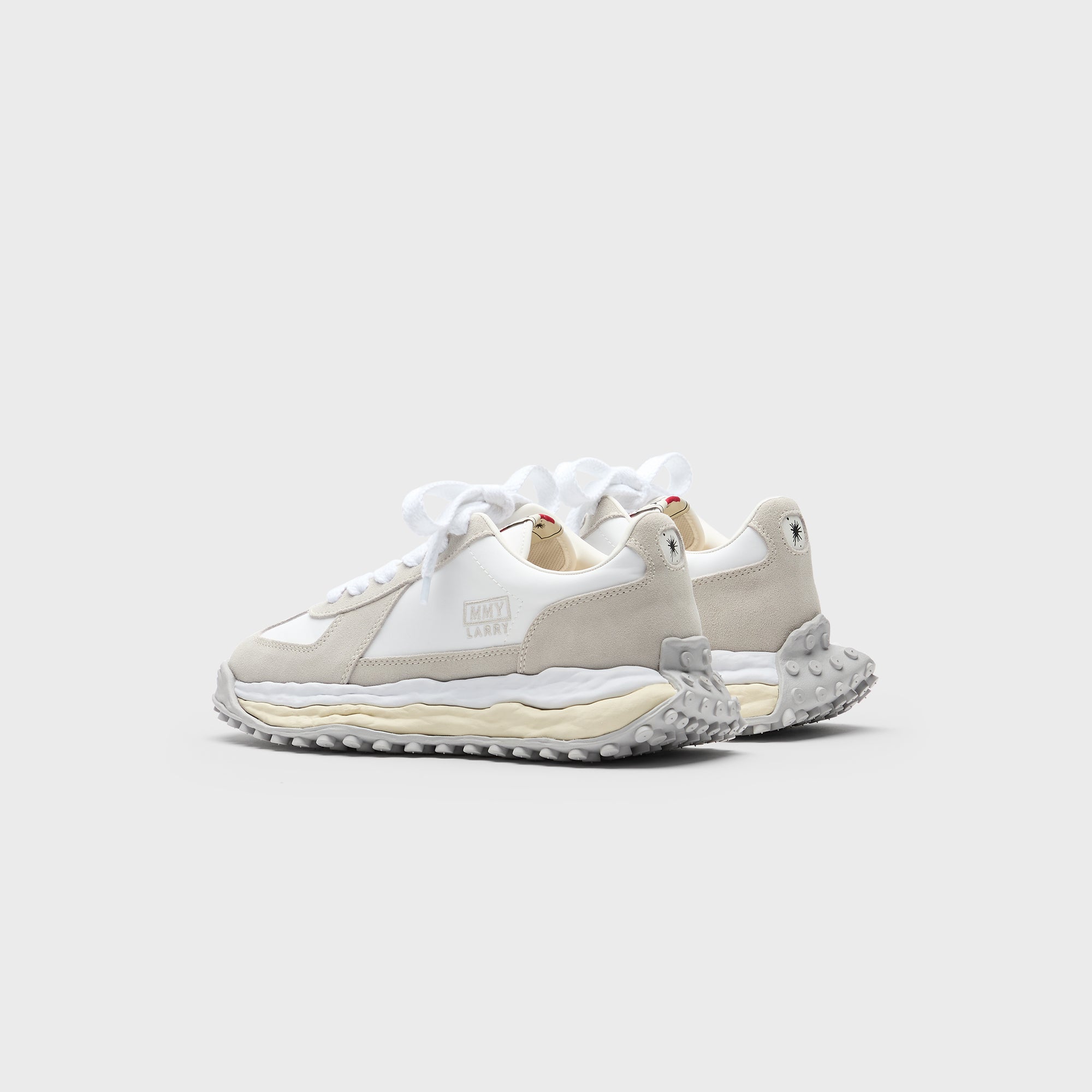 Mihara Yasuhiro Larry Original Sole Leather Low Top Sneaker - White | Kith White