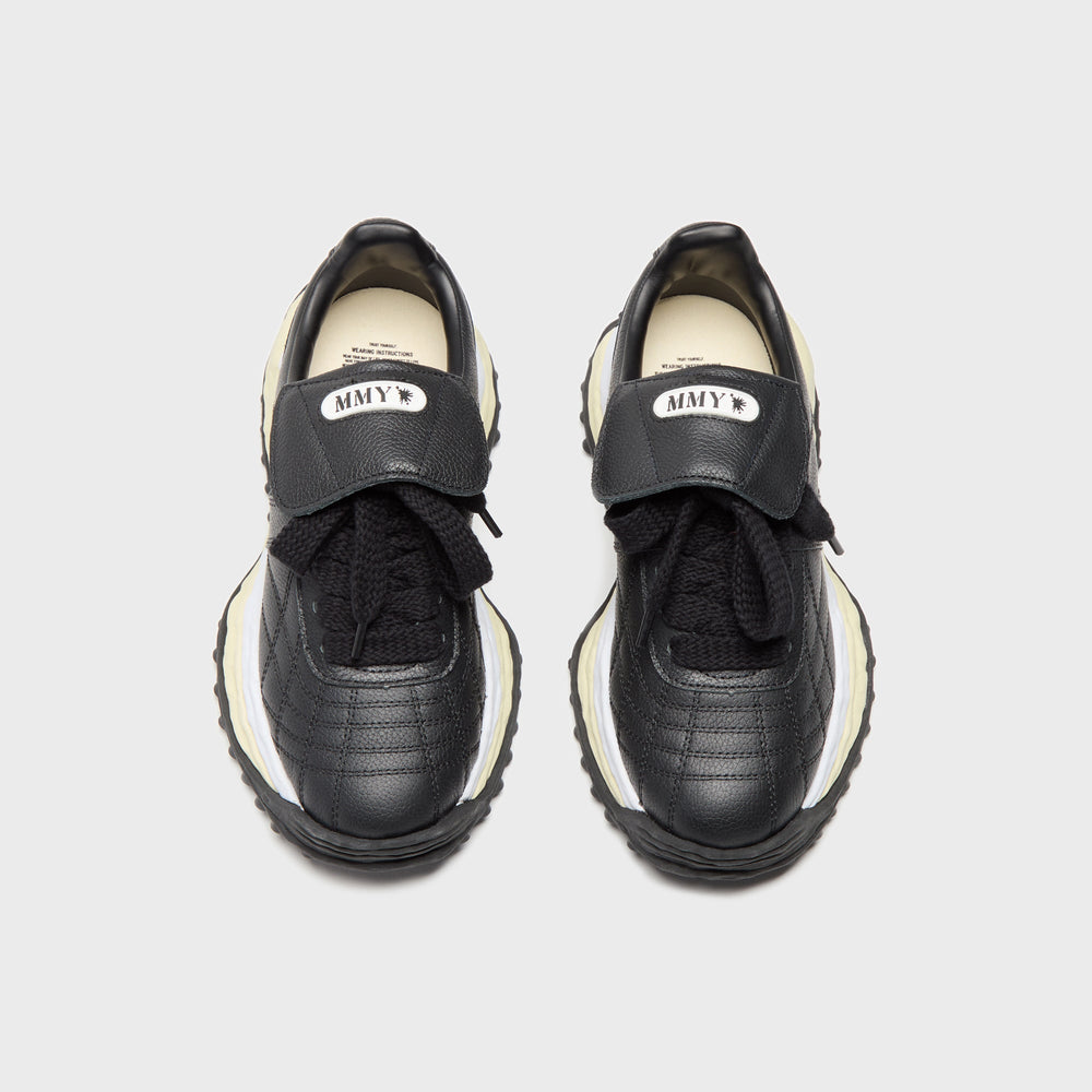 Mihara Yasuhiro Scott Original Sole Leather Low-Top Sneaker - Black | Kith Black