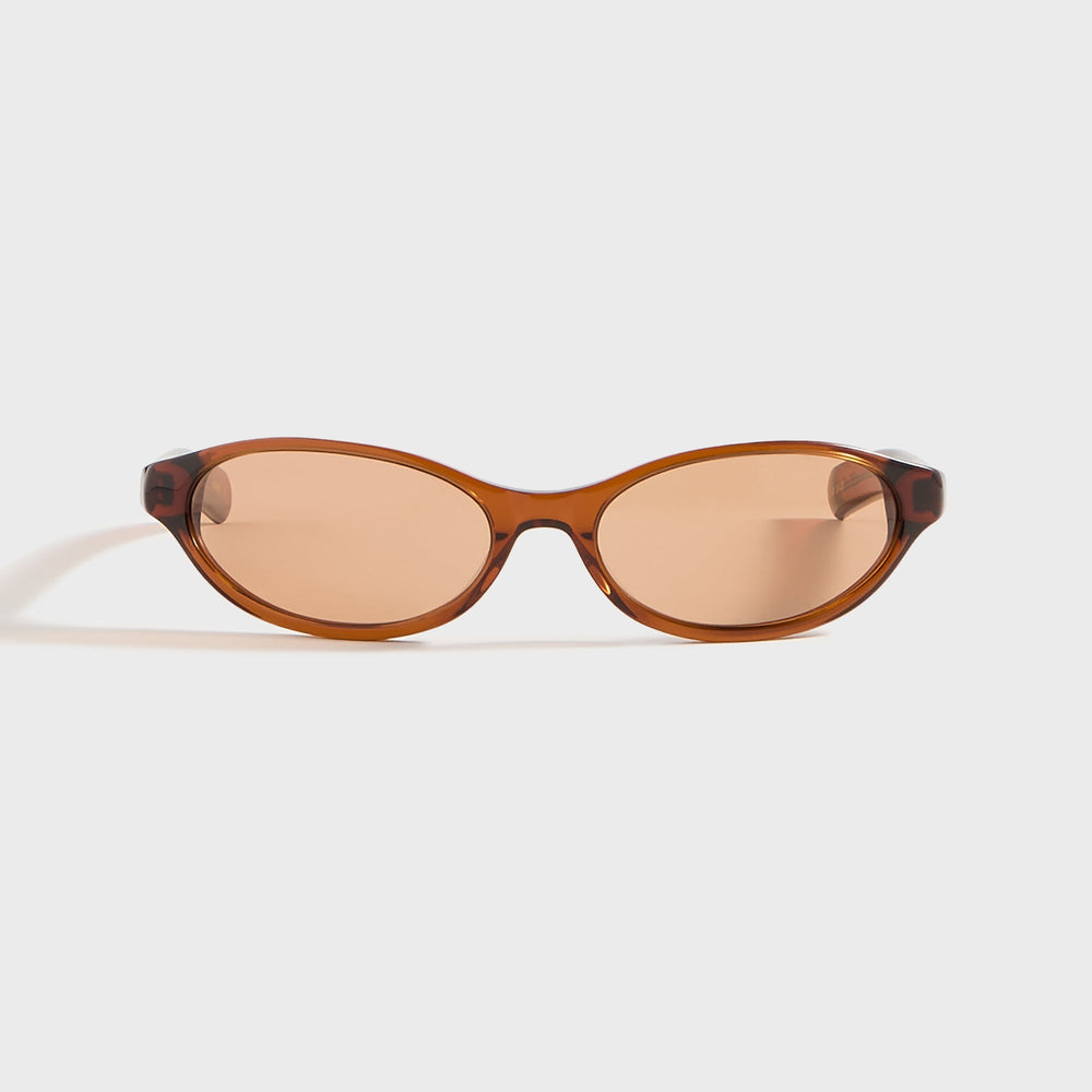 Flatlist Olympia - Crystal Brown / Brown Lens | Kith Crystal Brown / Brown Lens