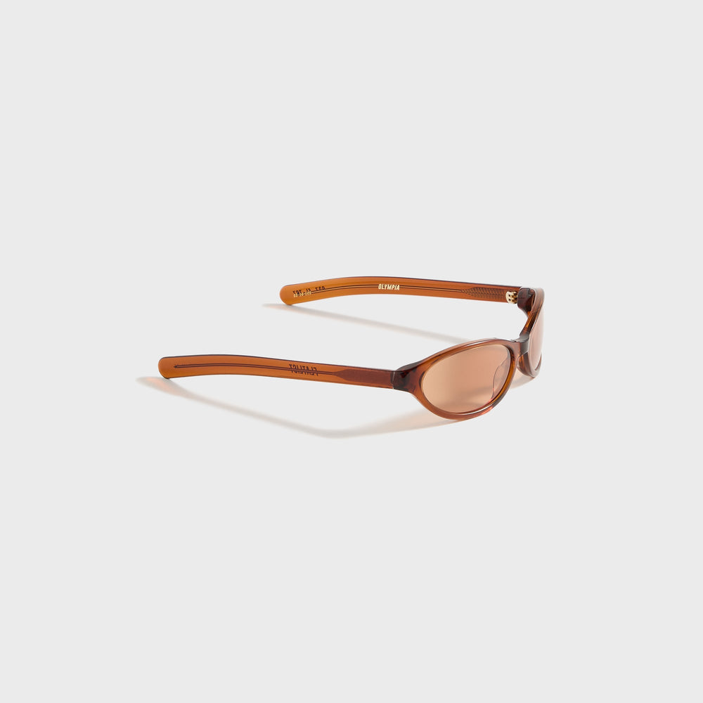 Flatlist Olympia - Crystal Brown / Brown Lens | Kith Crystal Brown / Brown Lens