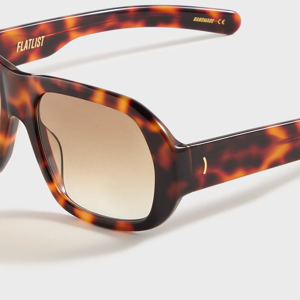 Flatlist Ford - Havana / Light Brown Gradient Lens | Kith Havana / Light Brown Gradient Lens