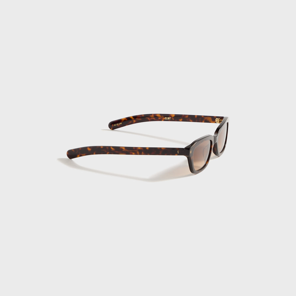 Flatlist Clint - Dark Tortoise / Brown Gradient Lens | Kith Dark Tortoise / Brown Gradient Lens