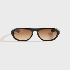 Flatlist Penn - Solid Black / Brown Gradient Lens | Kith Solid Black / Brown Gradient Lens