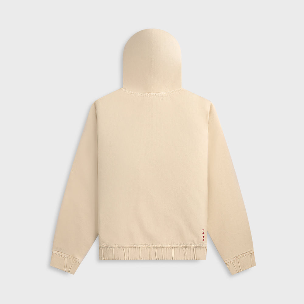 Ksubi Zipped Denim Hoodie - Ecru | Kith Ecru