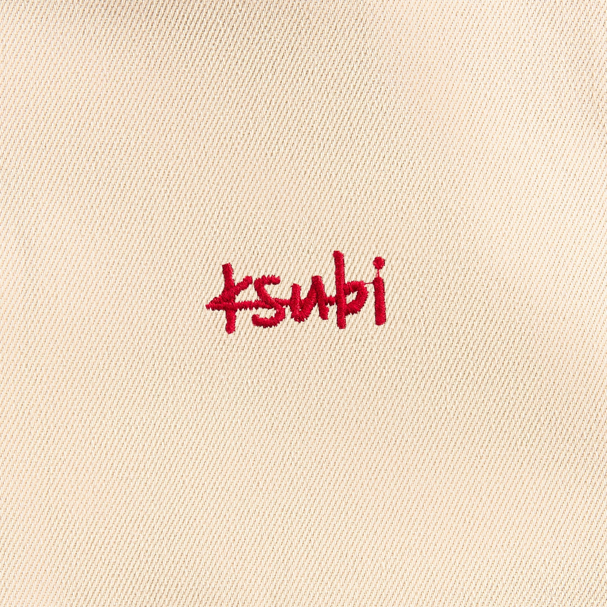 Ksubi Zipped Denim Hoodie - Ecru | Kith Ecru