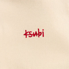 Ksubi Zipped Denim Hoodie - Ecru | Kith Ecru