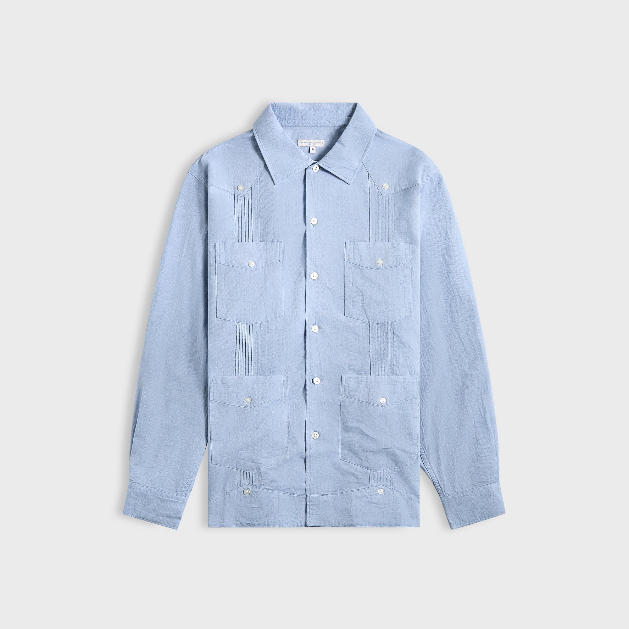 Engineered Garments Guayabera Shirt - Light Blue | Kith Light Blue