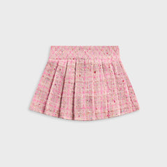 Floriane Mini Skirt With Shorts - Pink | Kith Pink
