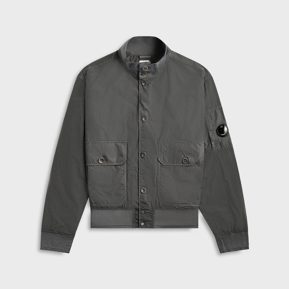 C.P. Company Chrome-R Full Button Jacket - Smoked Pearl | Kith Smoked Pearl