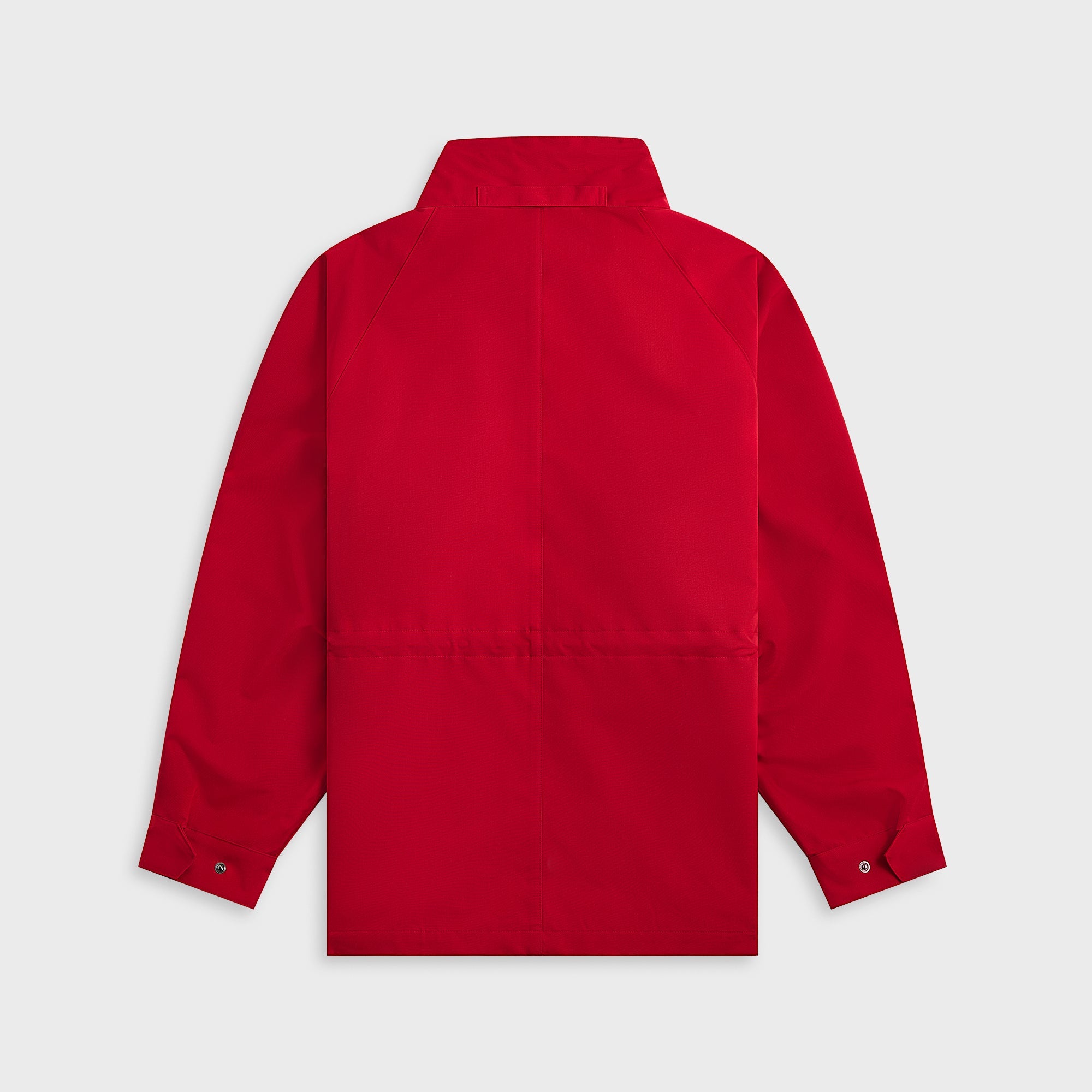 Auralee Wool Max Canvas High Neck Zip Blouson - Red | Kith Red