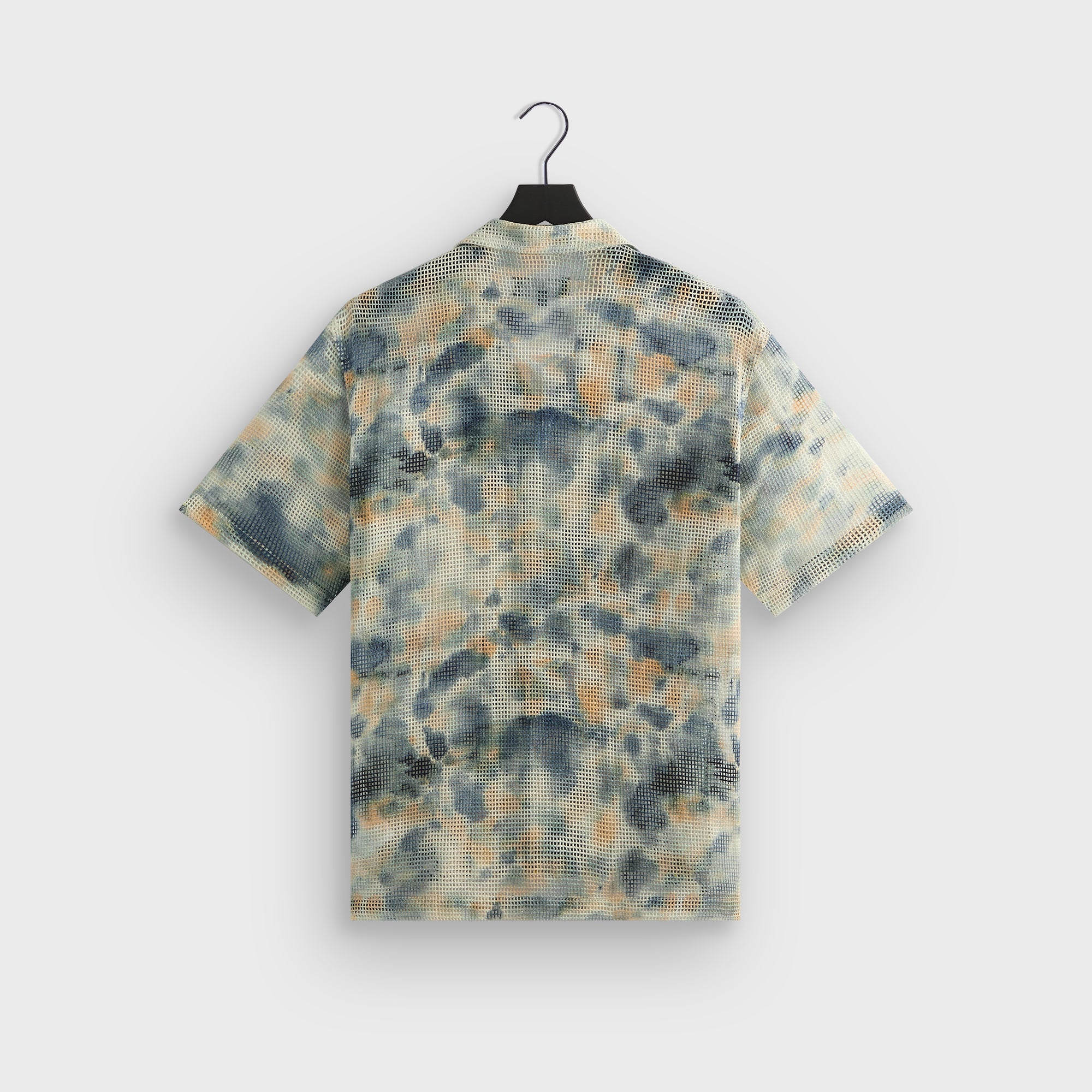 Kith Cotton Mesh Thompson Camp Collar Shirt - Cyanotype | Kith Cyanotype