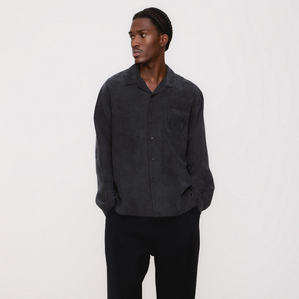 Kith Double Crepe Grayson Pant - Black | Kith Black