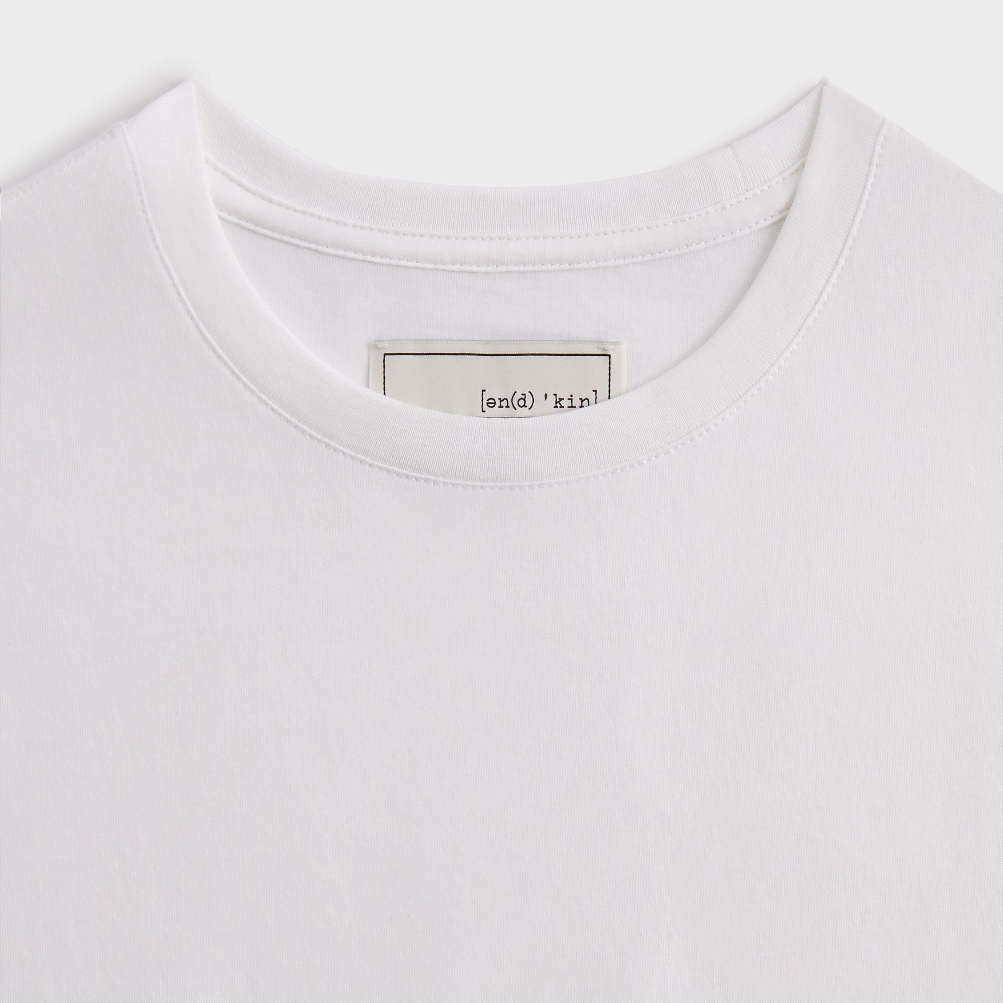 &Kin Pima Jersey Short Sleeve Heathrow Tee - White | Kith White