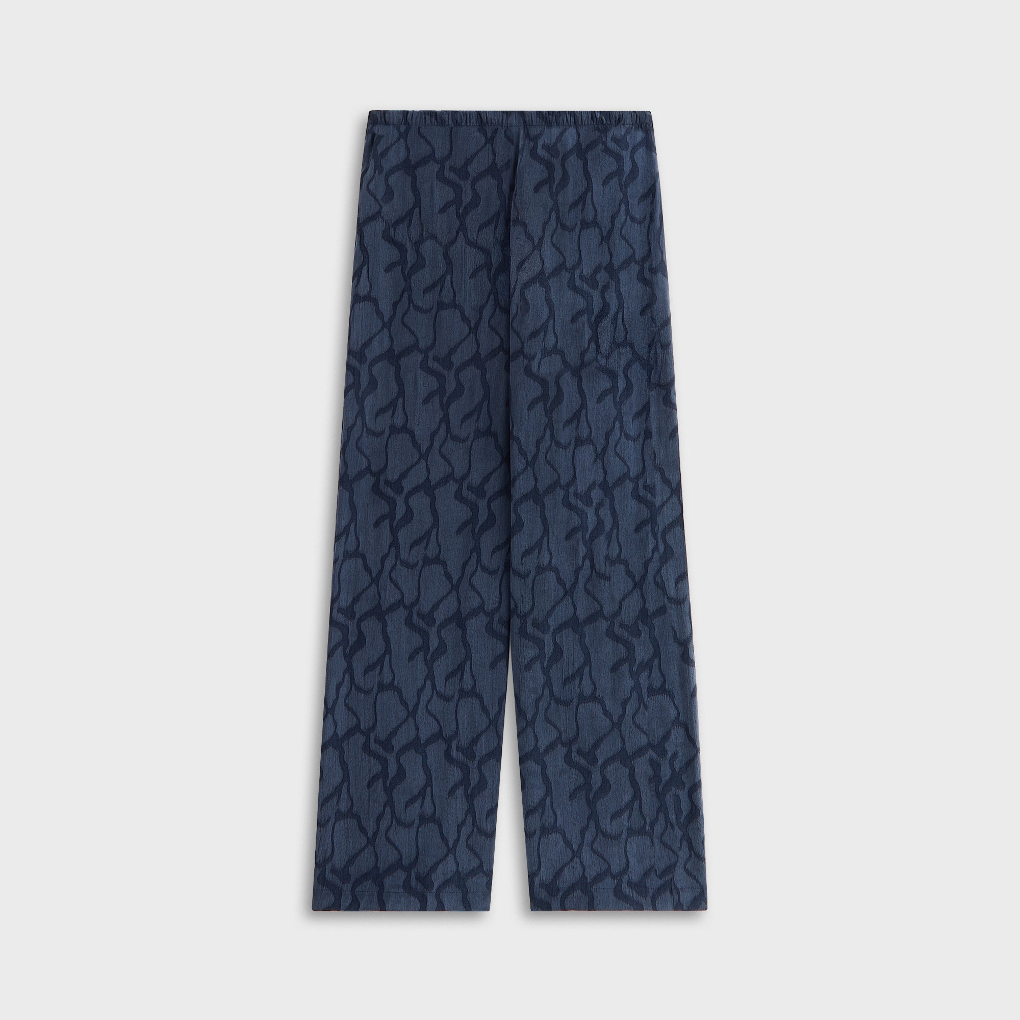 Kith Women Ida Wavy Jacquard Pant - Nocturnal | Kith Nocturnal