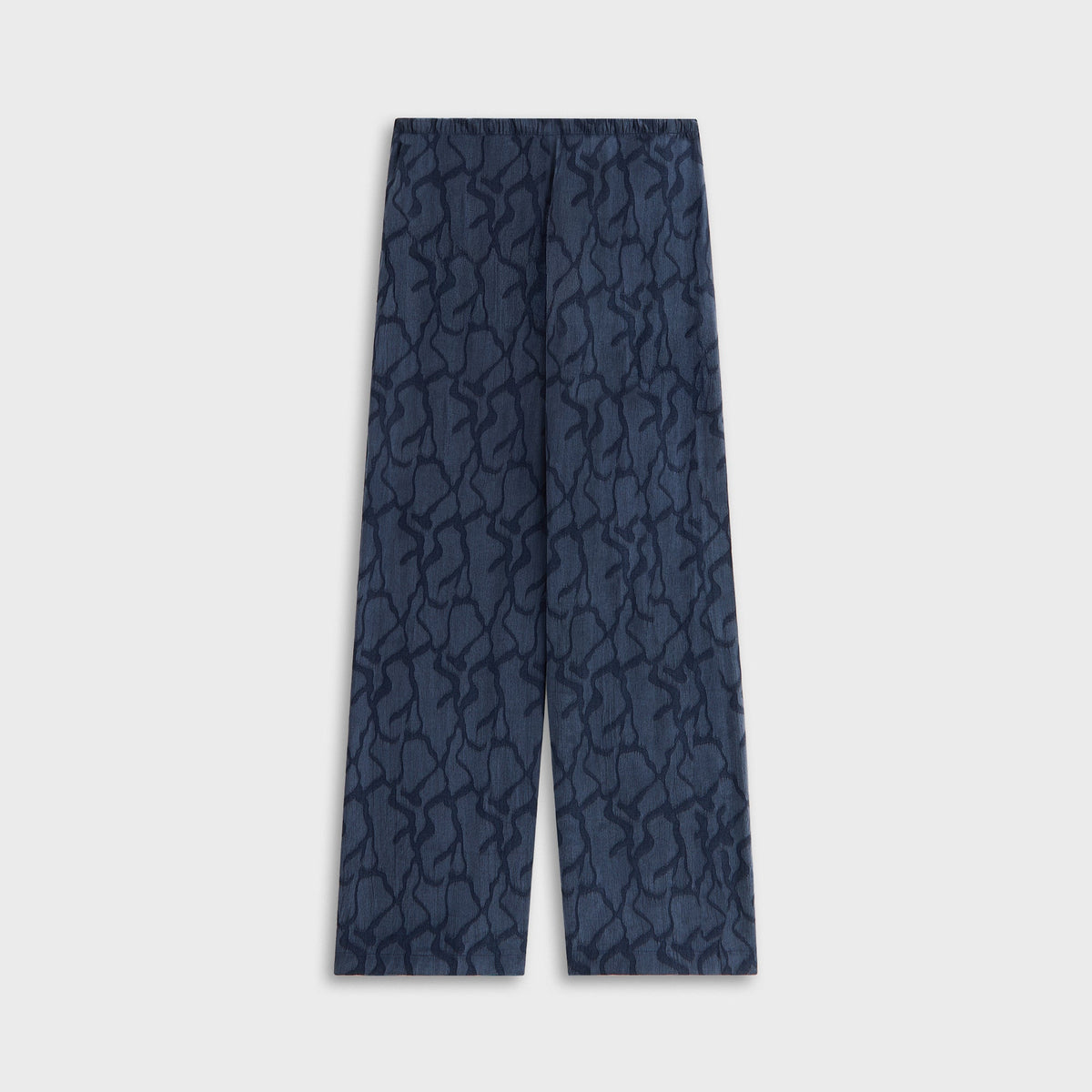 Kith Women Ida Wavy Jacquard Pant - Nocturnal | Kith Nocturnal