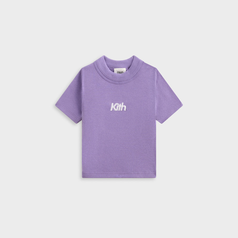 Kith Baby Rib Mulberry Tee - Iris | Kith Iris