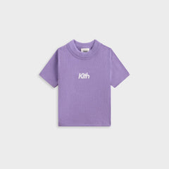Kith Baby Rib Mulberry Tee - Iris | Kith Iris
