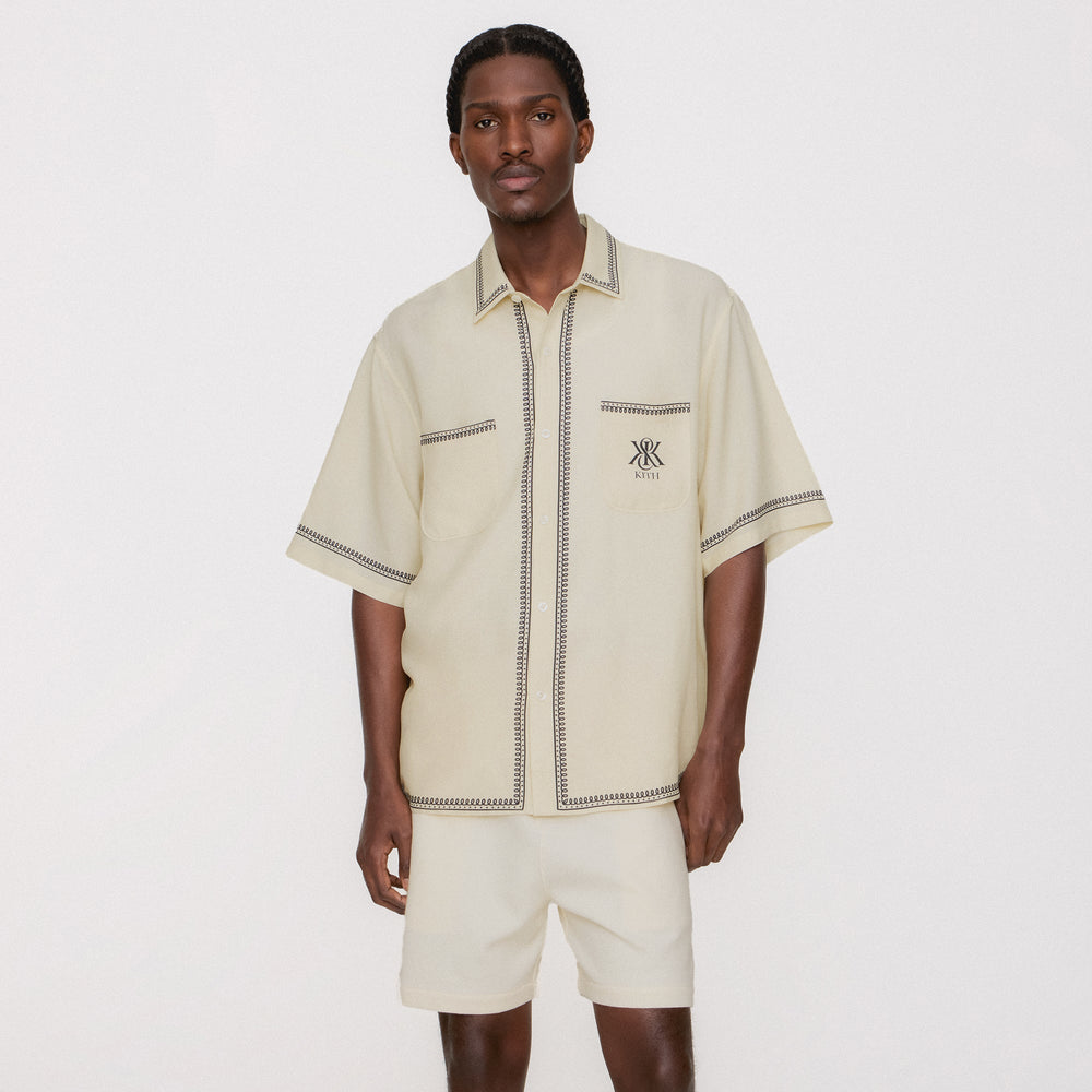 Kith Baroque Paxton Buttondown - Sandrift | Kith Sandrift