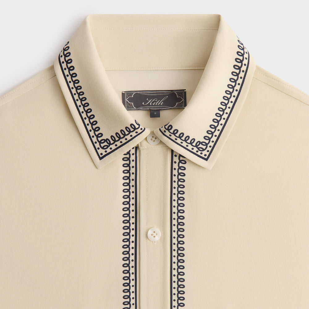 Kith Baroque Paxton Buttondown - Sandrift | Kith Sandrift