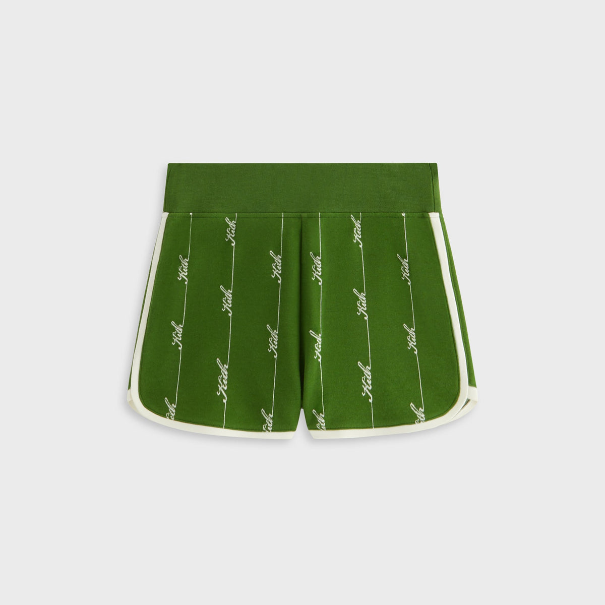 Kith Women Mica Pique Logo Knit Short - Turf | Kith Turf