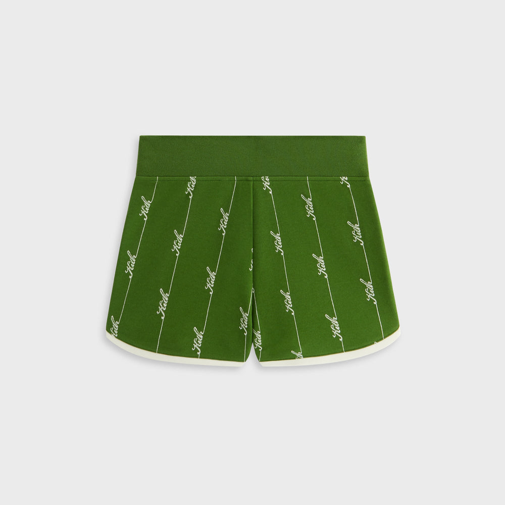 Kith Women Mica Pique Logo Knit Short - Turf | Kith Turf