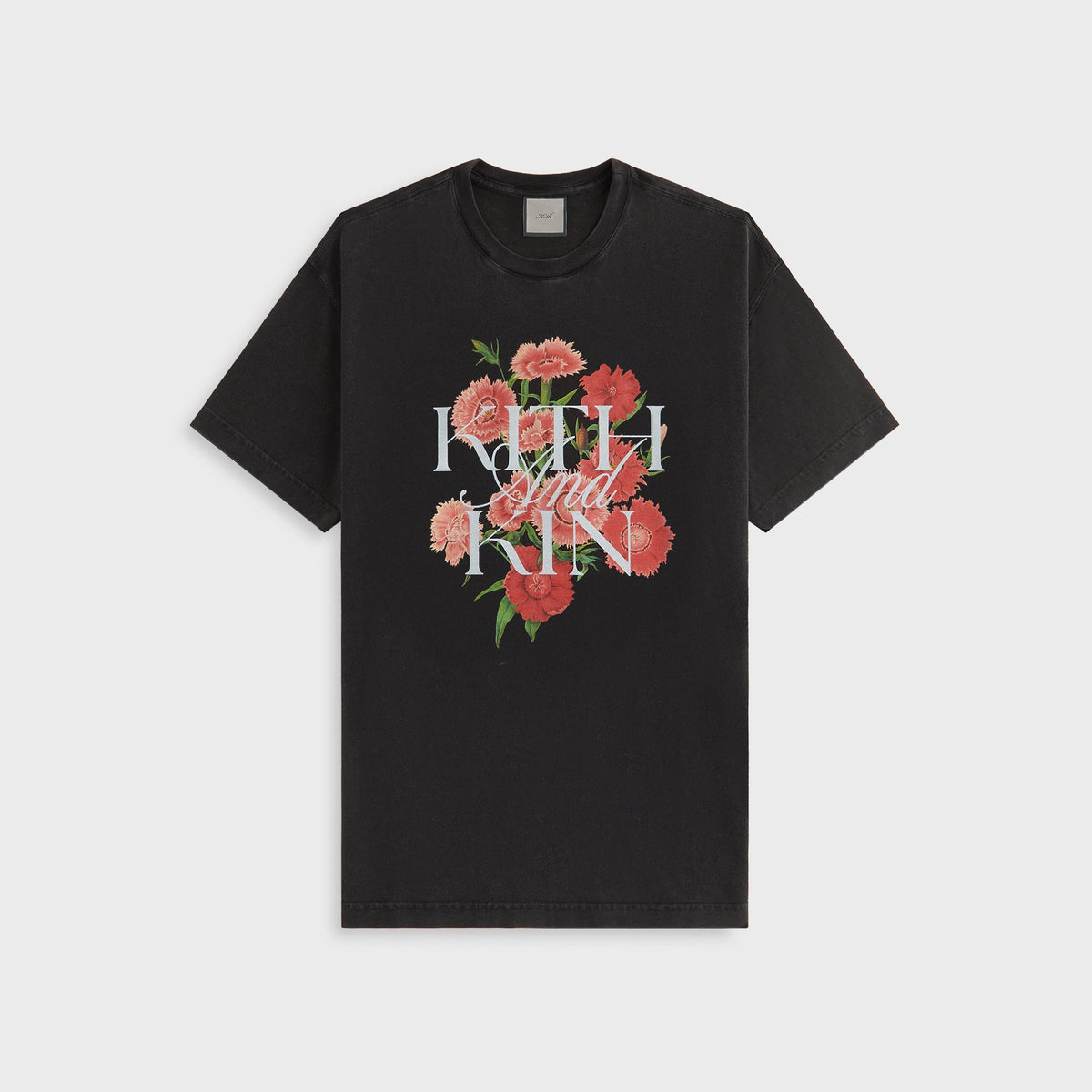 Kith Women Floral Vintage Tee - Black | Kith Black