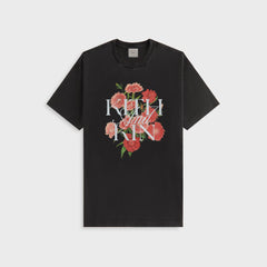 Kith Women Floral Vintage Tee - Black | Kith Black