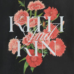 Kith Women Floral Vintage Tee - Black | Kith Black