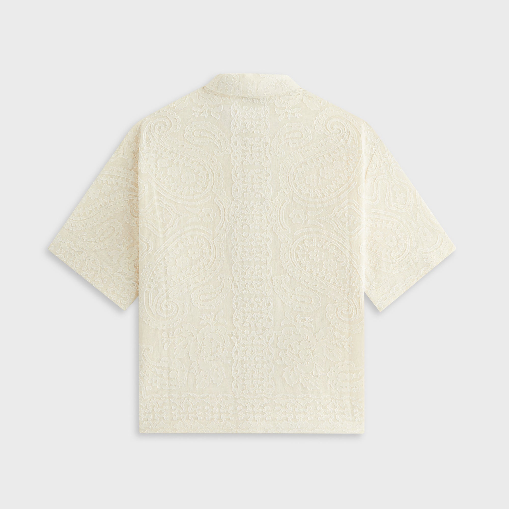 Kith Women Mari Paisley Gauze Shirt - Waffle | Kith Waffle