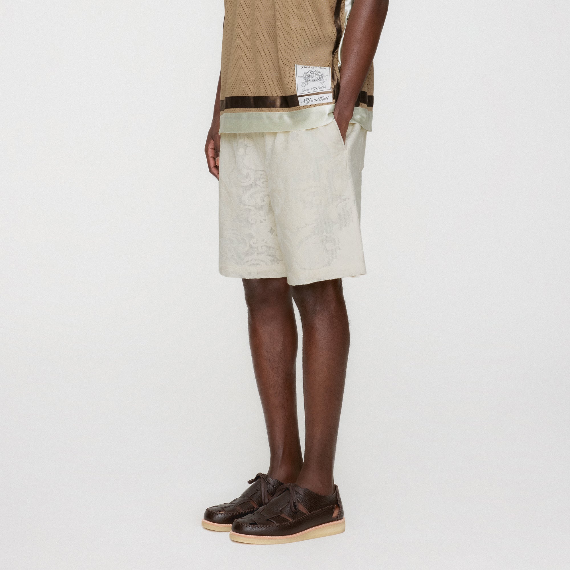 Kith Lace Lewis Short - Sandrift | Kith Sandrift