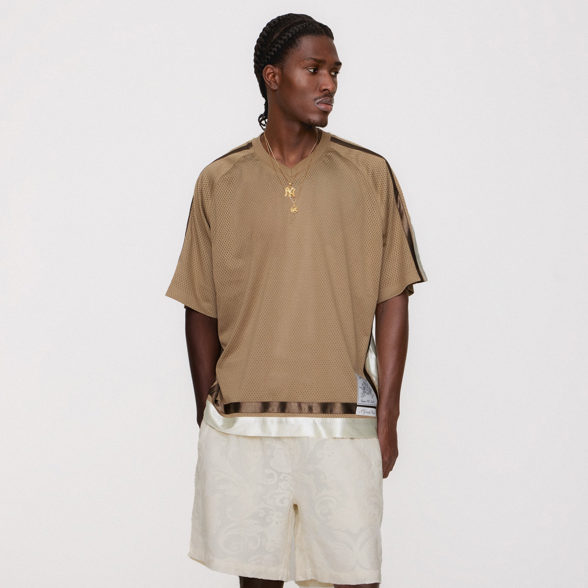 Kith Lace Lewis Short - Sandrift | Kith Sandrift
