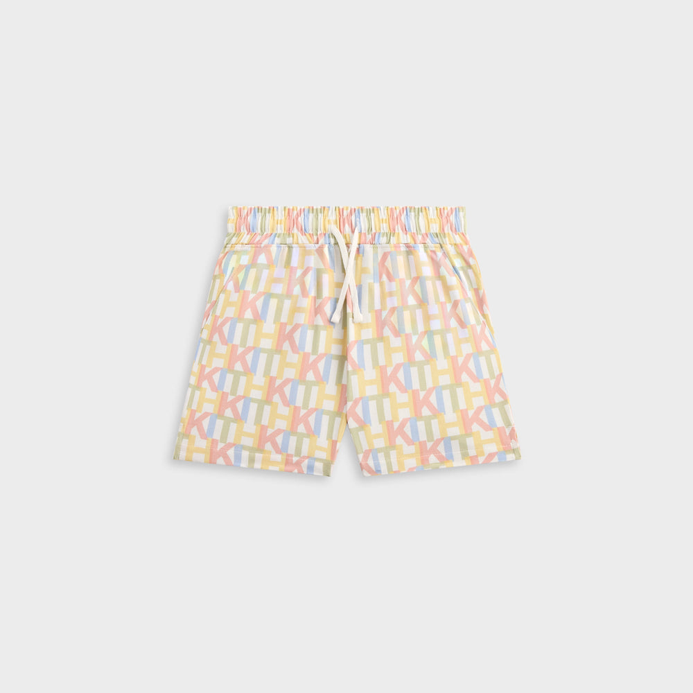 Kith Kids Monogram Thompson Camp Short - Silk | Kith Silk