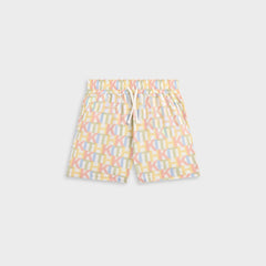 Kith Kids Monogram Thompson Camp Short - Silk | Kith Silk