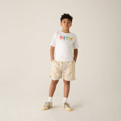 Kith Kids Monogram Thompson Camp Short - Silk | Kith Silk