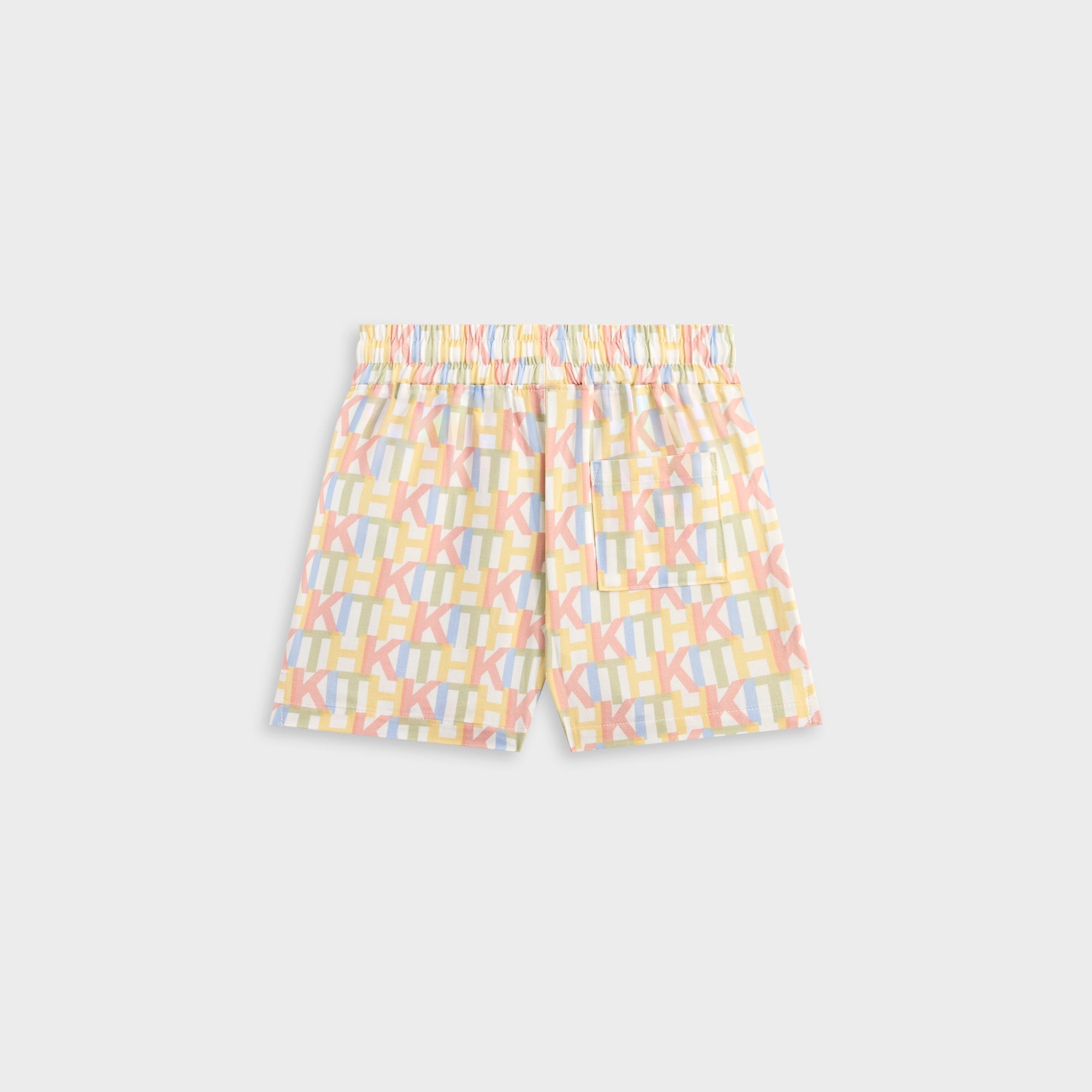 Kith Kids Monogram Thompson Camp Short - Silk | Kith Silk