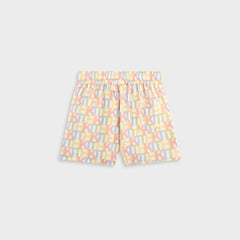 Kith Kids Monogram Thompson Camp Short - Silk | Kith Silk