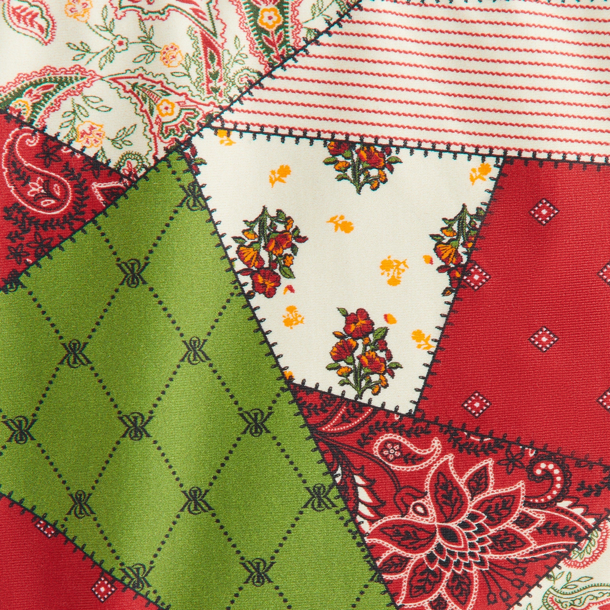 Kith Women Iris Patchwork Scarf Tie Bottom - Kyoho | Kith Kyoho