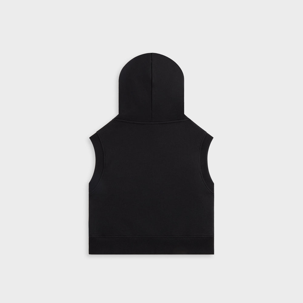 Kith Kids Pathways Sleeveless Hoodie - Black | Kith Black