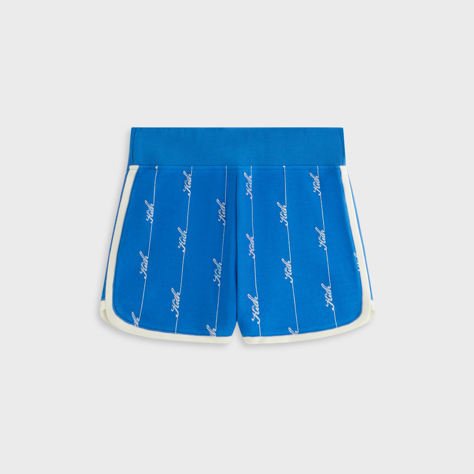 Kith Women Mica Pique Logo Knit Short - Royal | Kith Royal