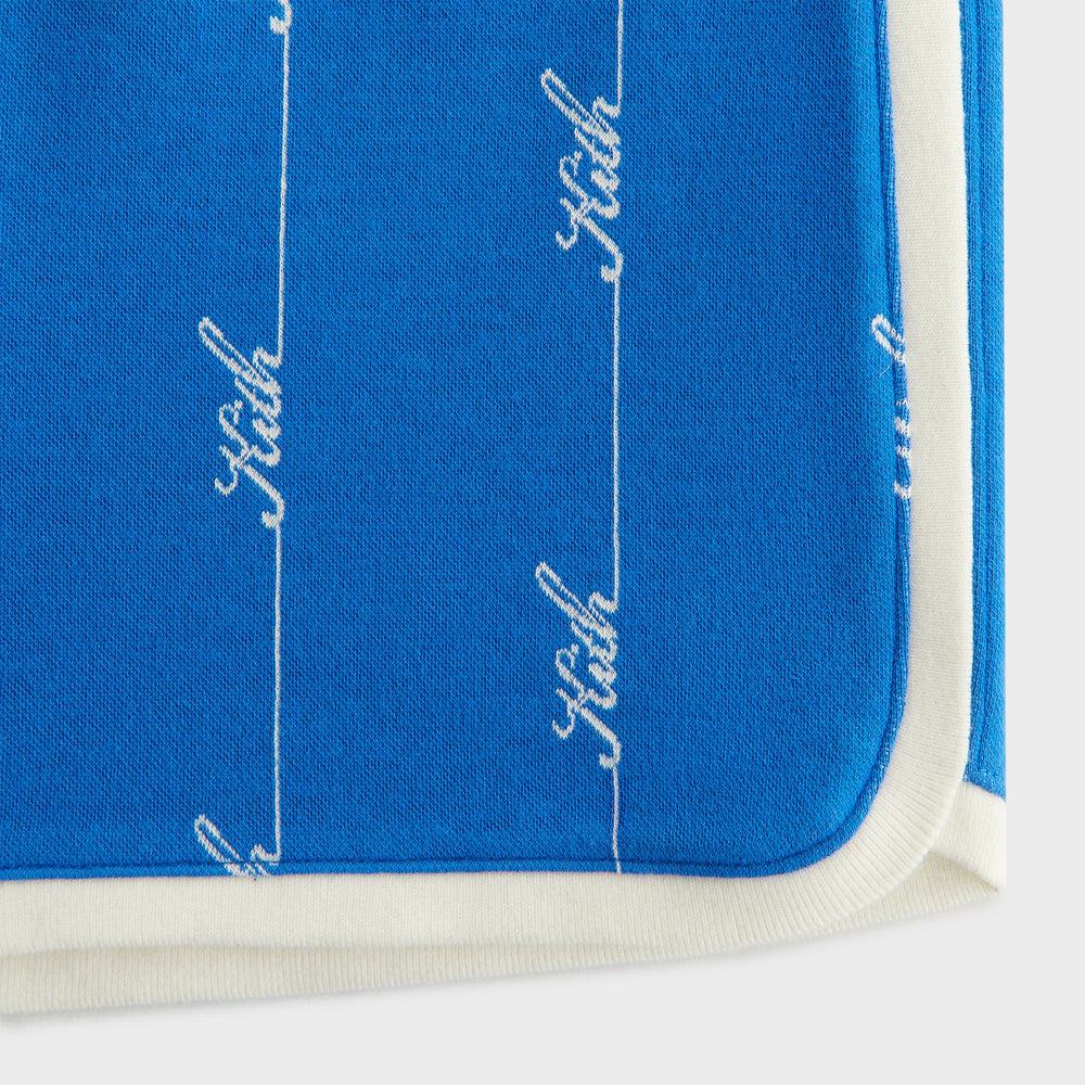 Kith Women Mica Pique Logo Knit Short - Royal | Kith Royal