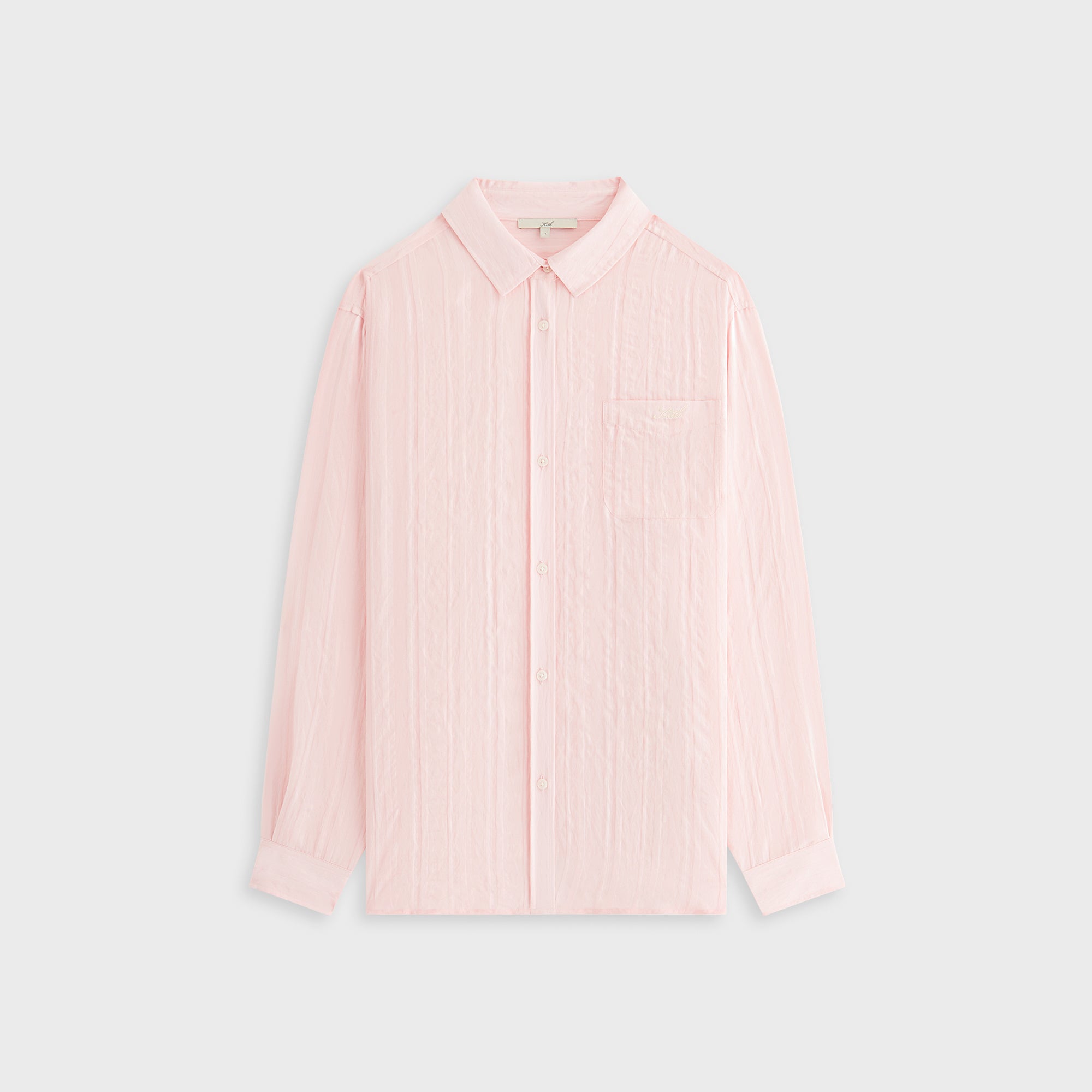 Kith Women Ora II Sheer Stripe Shirt - Abelia | Kith Abelia