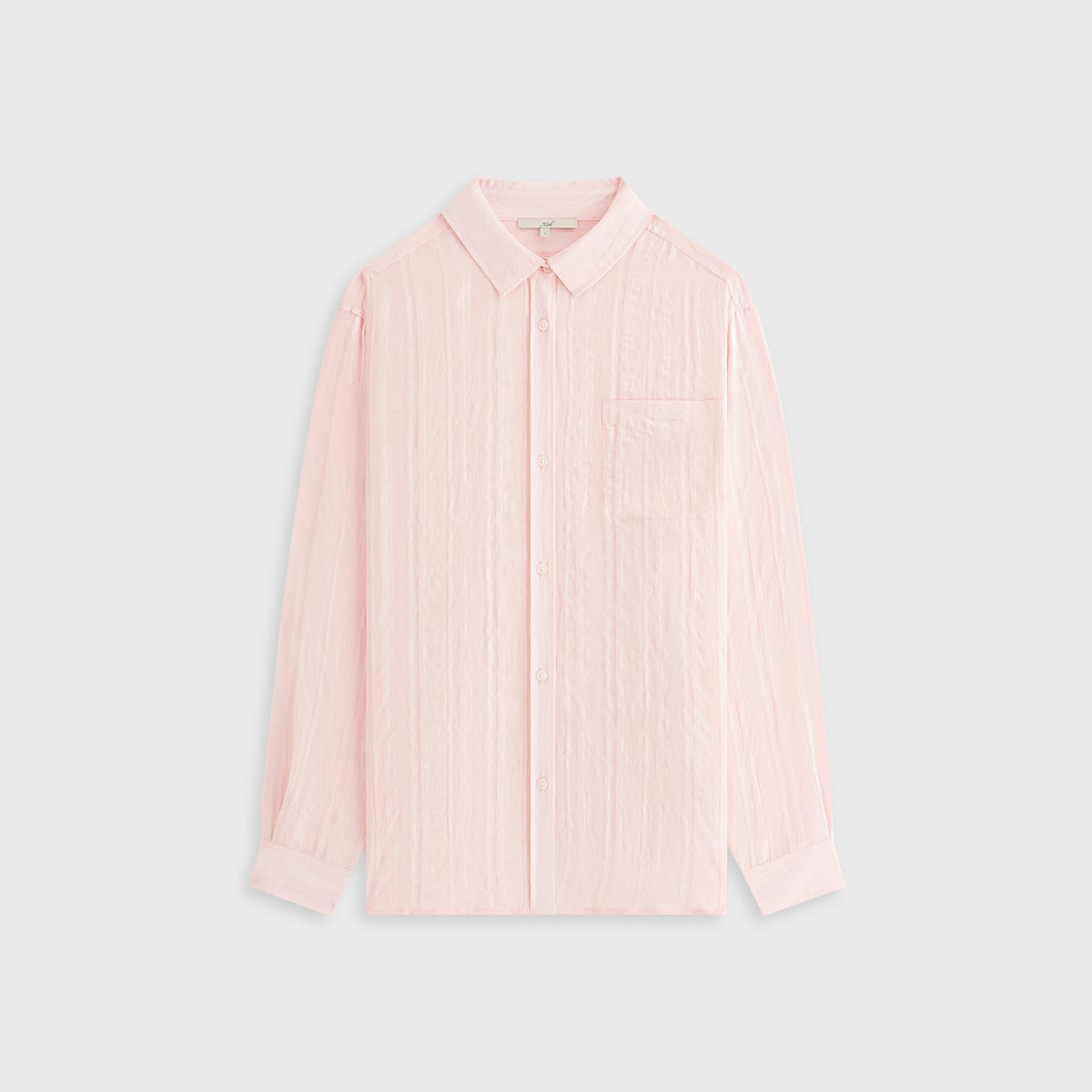 Kith Women Ora II Sheer Stripe Shirt - Abelia | Kith Abelia