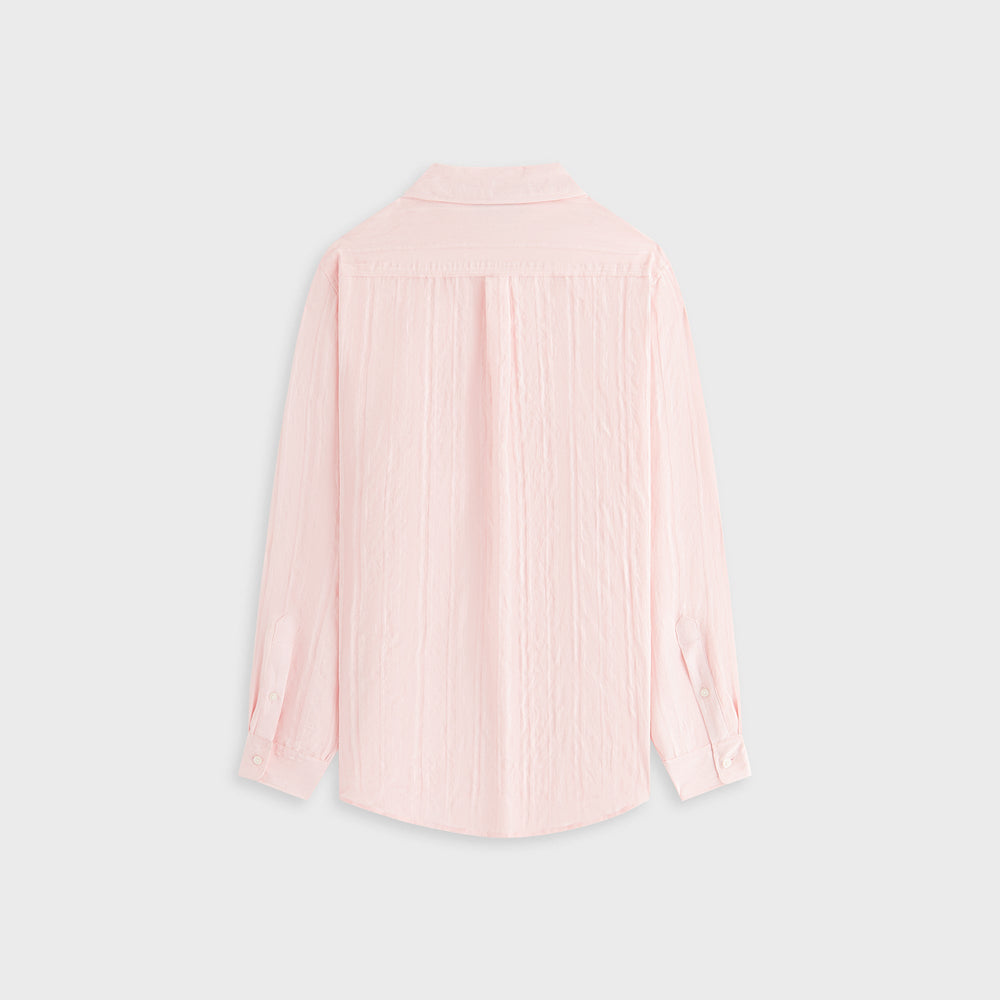 Kith Women Ora II Sheer Stripe Shirt - Abelia | Kith Abelia