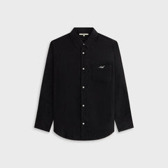 Kith Women Ora II Clipped Jacquard Shirt - Black | Kith Black
