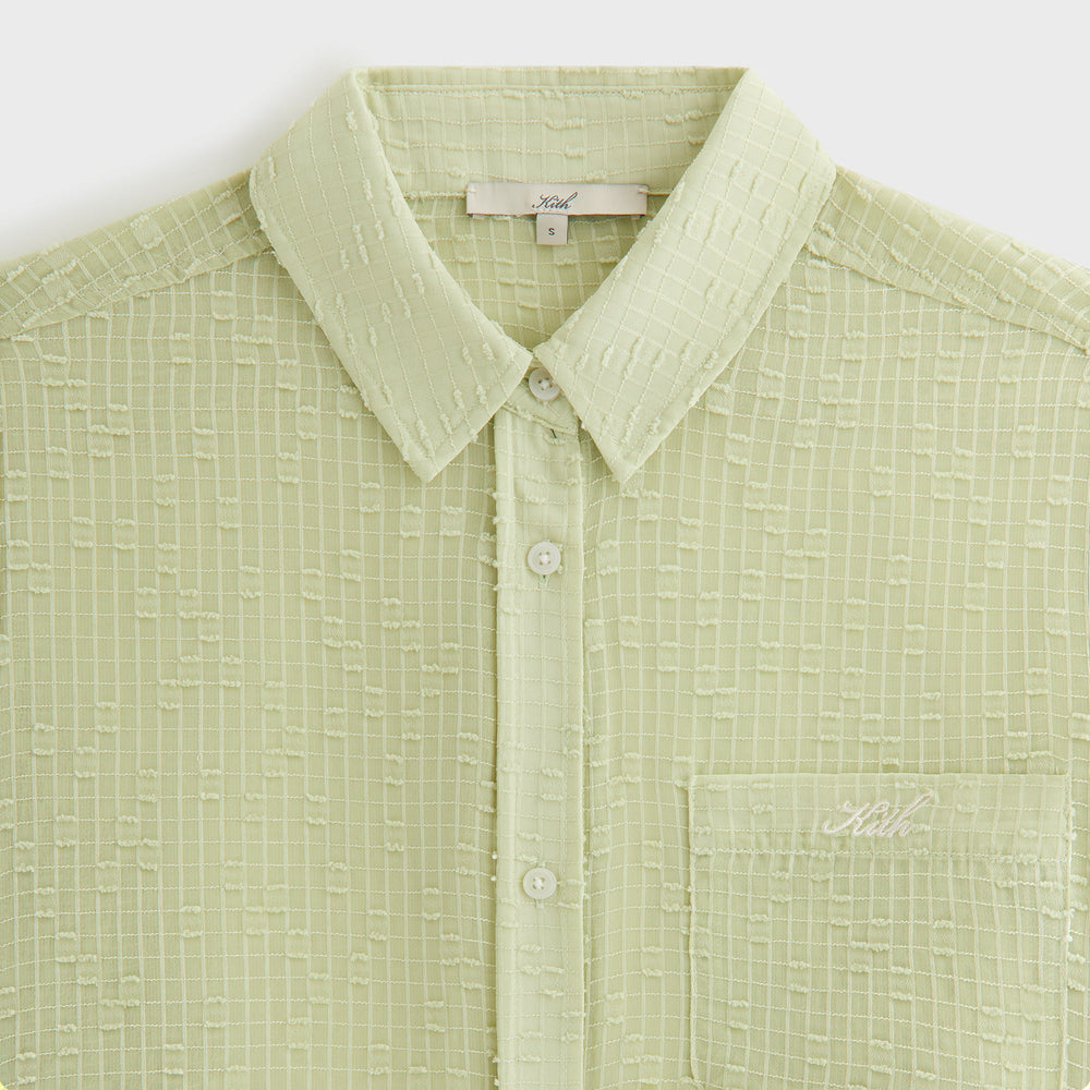 Kith Women Ora II Clipped Jacquard Shirt - Vera | Kith Vera