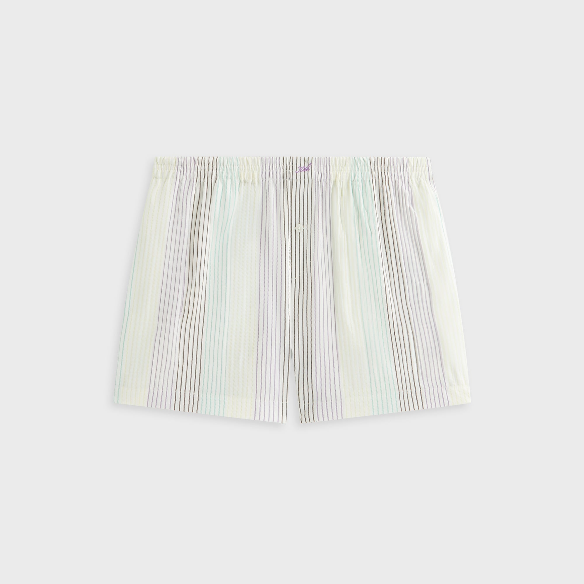 Kith Women Ida II Seersucker Boxer Short - Mykonos | Kith Mykonos