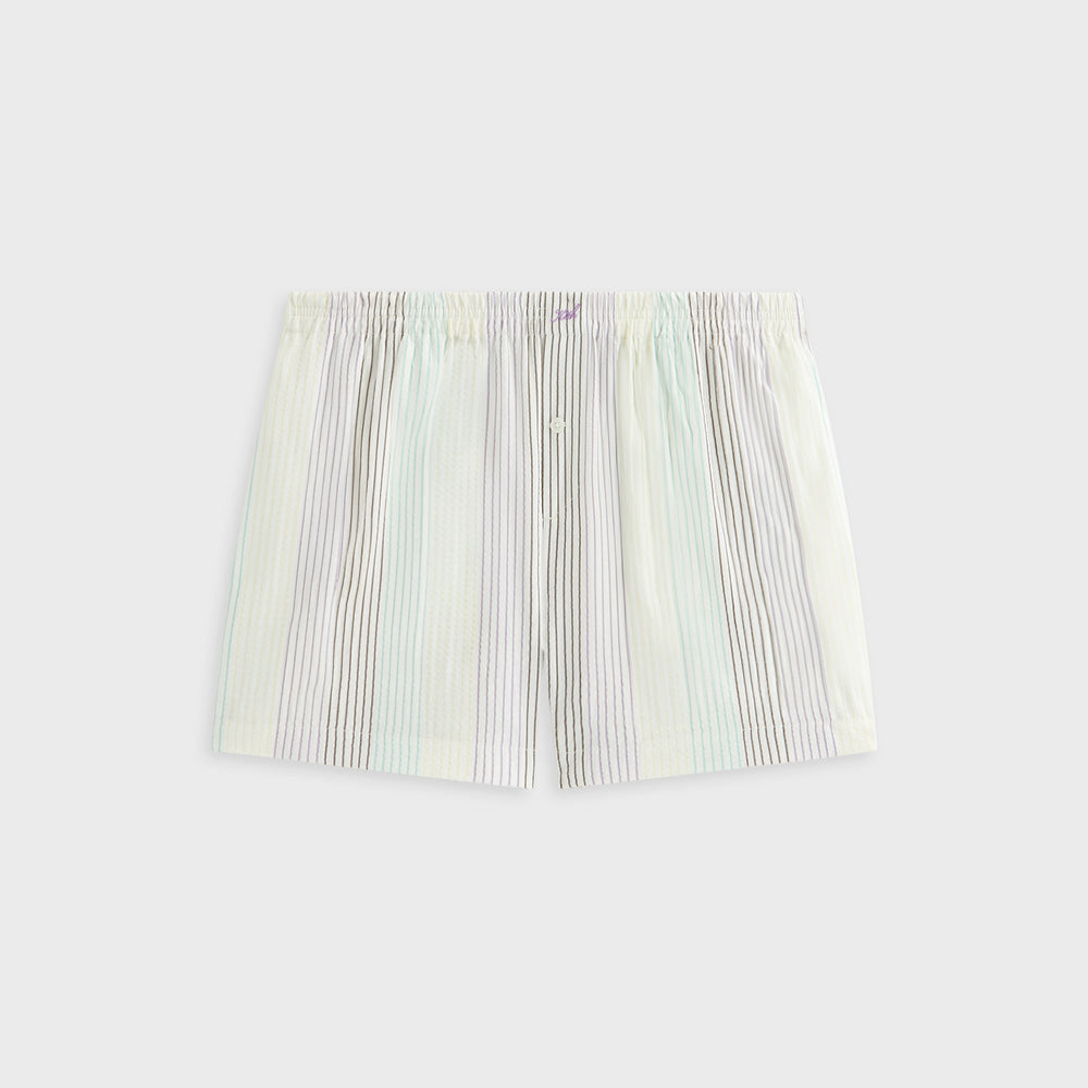 Kith Women Ida II Seersucker Boxer Short - Mykonos | Kith Mykonos